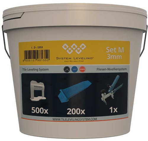 System Leveling - Application SET 500/200/1 - 3,0 - Clamp Spacers - Main image