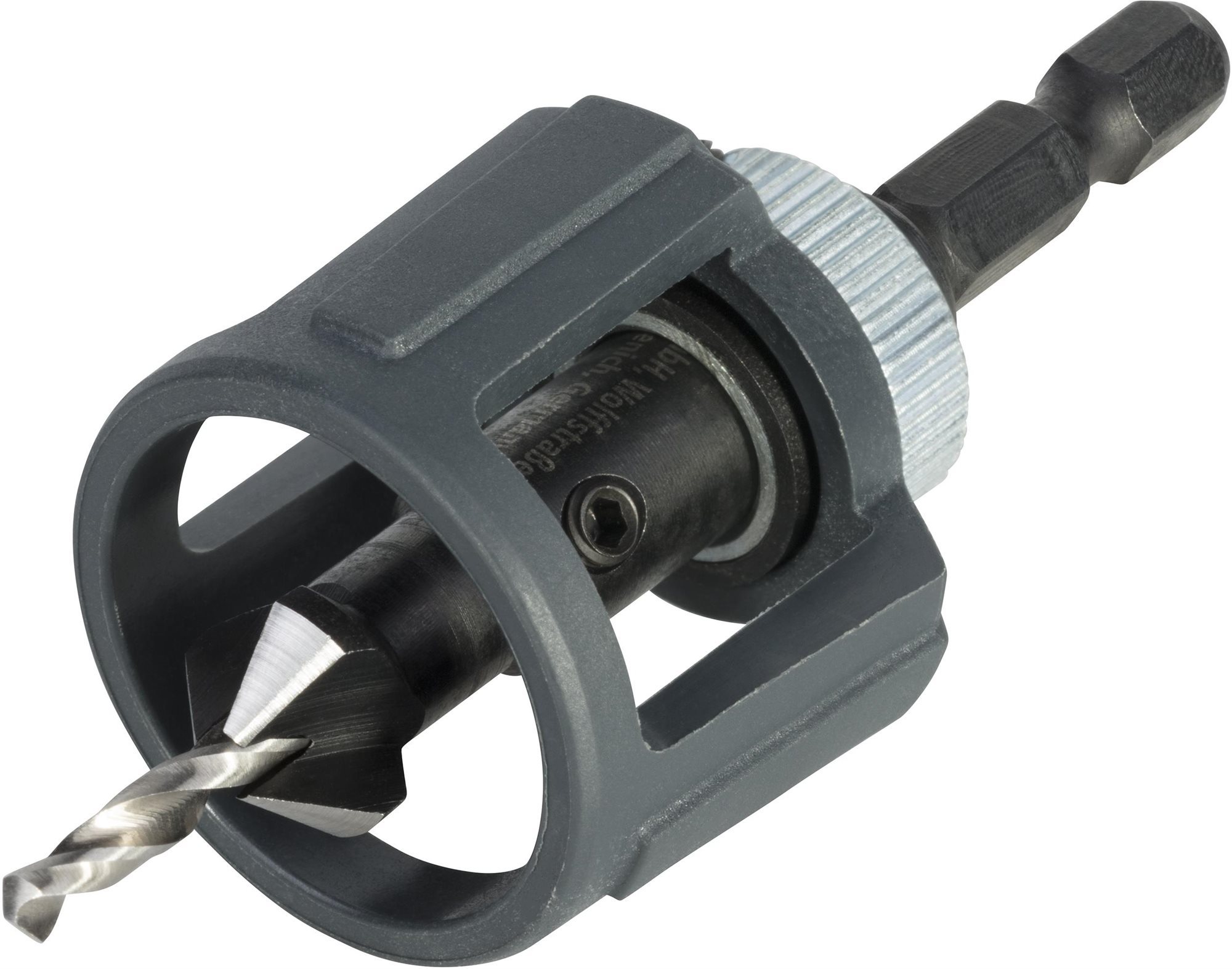 WOLFCRAFT - előfúró 3,5 - 6 mm átmérőjű süllyesztett fejű csavarokhoz