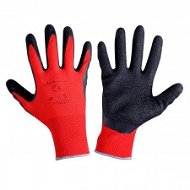 LAHTI PRO – BLACK/RED ochranné rukavice s latexovou vrstvou – veľkosť 10 (blister) - Pracovné rukavice