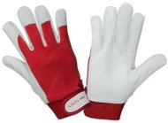 LAHTI PRO – RED pracovné rukavice kozinková useň – veľkosť 8 (blister) - Pracovné rukavice