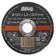 MAGG Cutting wheel for metal 115x1,2x22,2mm - Cutting Disc