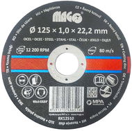 MAGG Řezný kotouč na kov 125x1,0x22,2mm - Řezný kotouč