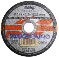 MAGG SPEED Cutting wheel for metal 125x1,6x22mm - Cutting Disc