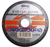 MAGG SPEED Cutting wheel for metal 125x2,0x22mm - Cutting Disc