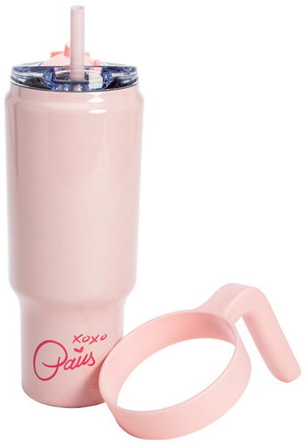 Paris Hilton, 1 liter, rózsaszín - Thermo bögre - Fő fotó
