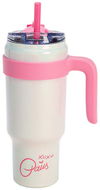 Paris Hilton Thermotasse 1 l Becher weiß/rosa - Thermotasse