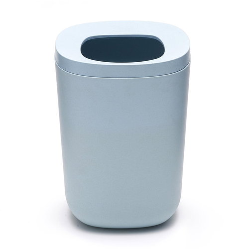 SAT - AZUL Waste basket 4,5l, blue melange plastic - Rubbish Bin - Main image