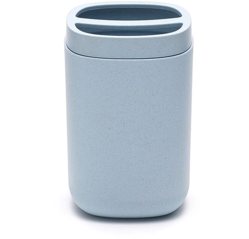 SAT - AZUL Toothbrush holder, blue melange plastic - Toothbrush Holder - Main image