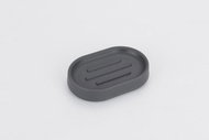 SAT - MIDO Soapbox, grey plastic - Soap Dish