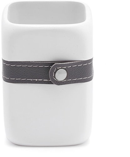 SAT - BELA Box, white polyresin - Toothbrush Holder Cup - Main image