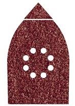 WOLFCRAFT - 2-piece abrasive adhesive sheet 107x142mm grit 80, 6 +18pcs - Sandpaper - Main image