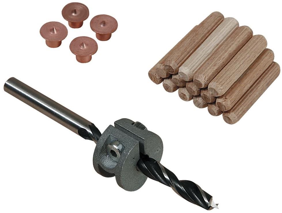 Wolfcraft dübelező készlet, 8 mm
