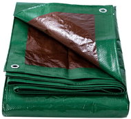 PHT Plachta krycí s kovovými oky 120 g/m2 zelená 3 × 4 m - Krycí plachta