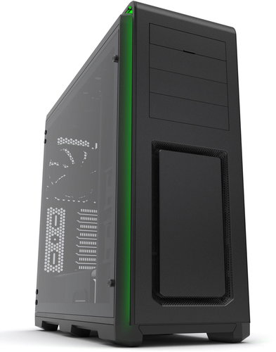 Phanteks Enthoo Luxe Tempered Glass Black - PC Case - Main image