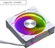 Phanteks D30 PWM Regular Airflow D-RGB 120mm White - PC Fan