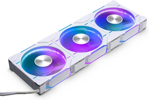 Phanteks D30 PWM Reverse Airflow D-RGB 3pack 120mm White - PC-Lüfter - Hauptbild