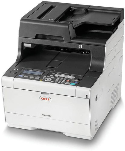 OKI MC563dn Main image OKI MC563dn - LED Printer - Main image