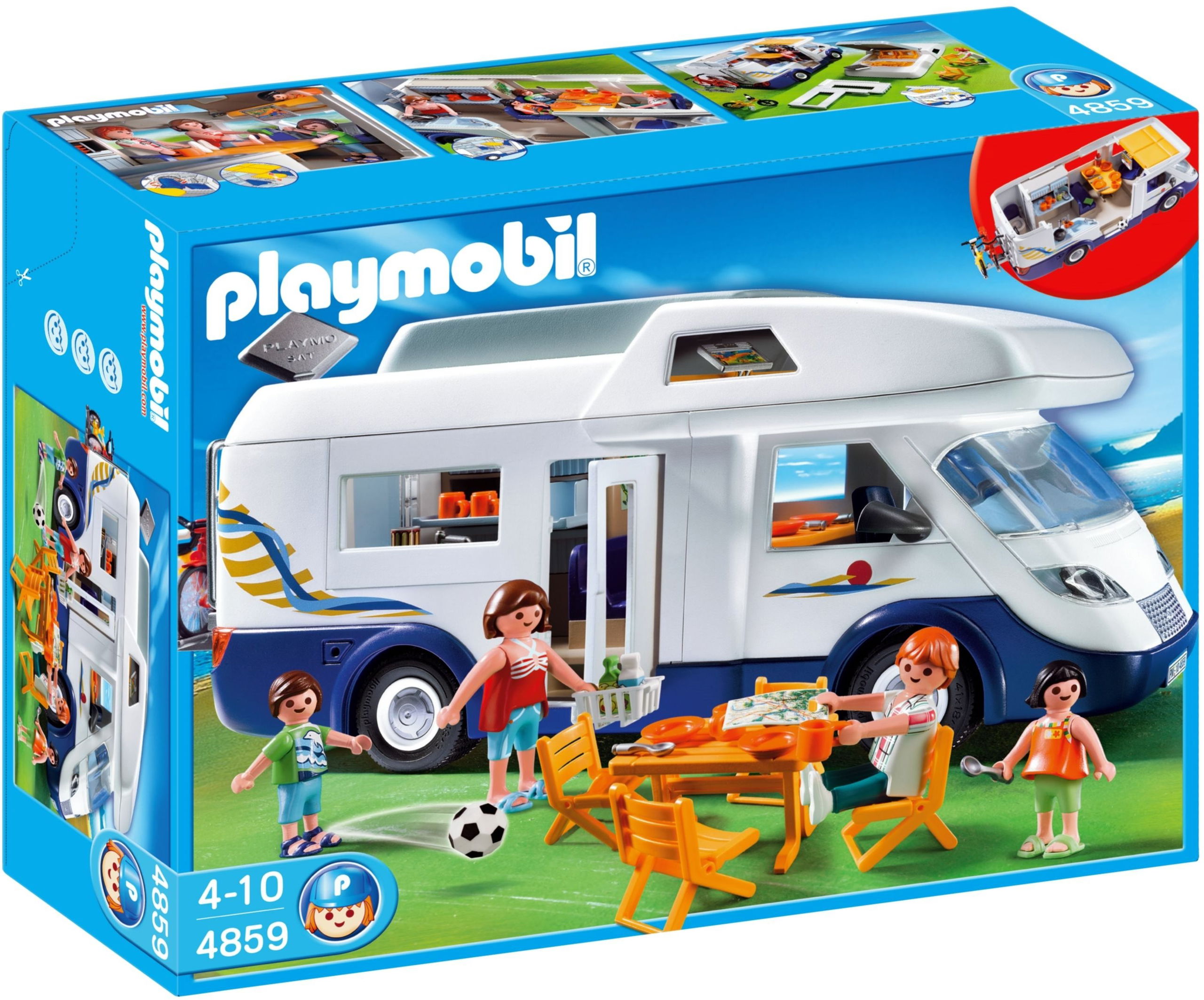 Playmobil Familie Camper Bausatz alza