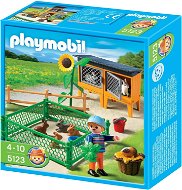 Playmobil Bunnies in the paddock - Building Set