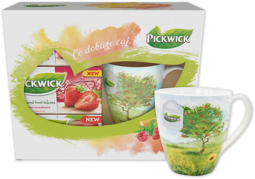 Pickwick SUMMER Gift Box of Fruit Teas with a Cup - Tea - Main image
