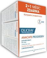 Ducray Anacaps Progressiv TRIO (2 + 1 Free), Hair Supplement - Chronic Factors, 3 Months - Dietary Supplement