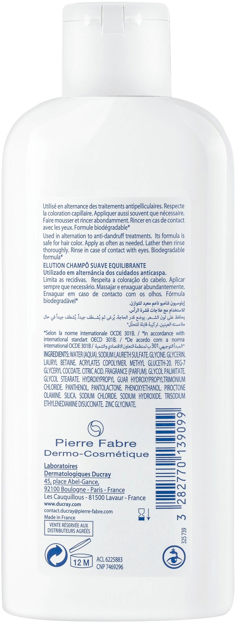 Elution deals ducray shampoo