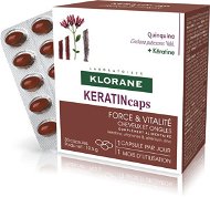 Klorane KERATINcaps - Strength & Vitality, Hair and Nails, Food Supplement 30 Capsules - Dietary Supplement