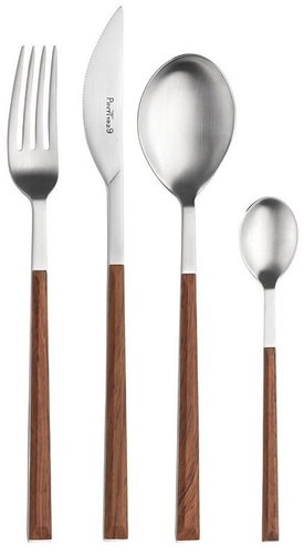 Pinti Inox Sushi Queen Mahogany Satin - Cutlery Set - Main image