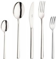 Pinti Inox Synthesis 30 pcs in rustic wooden box - Cutlery Set