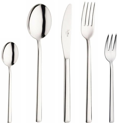 Pinti Inox Synthesis 30 pcs in rustic wooden box - Cutlery Set - Main image