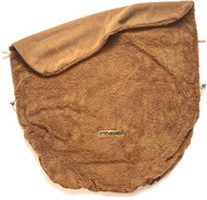 Pinkie blanket with drawstring, soft brown - Blanket