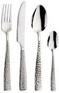 Pinti Inox PALACE MARTELLATO Cutlery Set, 30-Piece, for 6 People - Cutlery