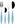 24-Piece Cutlery Set, Blue