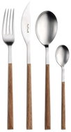 Pinti Inox Příbor sada 24 kusů SUSHI QUEEN TEAK SATIN, černozlatá dárková krabice - Cutlery Set