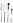 S. p. a. u. s. RIVIERA Salad Servers, Blue