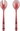 S. p. a. u. s. VANITY (ISCC+) Salad Servers, Purple