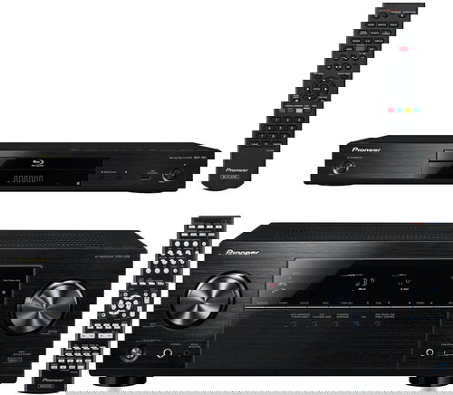 Pioneer VSX-528 černý + zdarma Blu-ray přehrávač Pioneer BDP-160 černý - AV Receiver - Main image