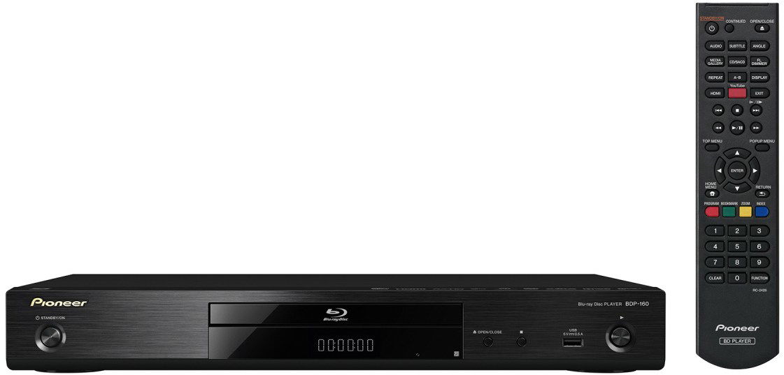 Pioneer BDP-160-K black - Blu-Ray Player | Alza.cz