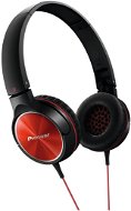 Pioneer SE-MJ522-R Black Red - Headphones