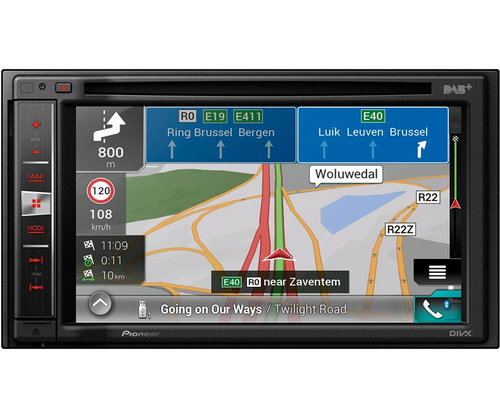 Pioneer AVIC-F980DAB black - GPS Navigation - Main image
