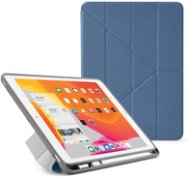 Pipetto Origami Pencil Case tok Apple iPad 10.2" (2019) készülékhez, tengerészkék - Tablet tok