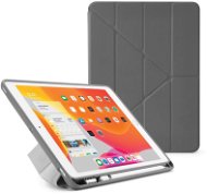 Pipetto Origami Pencil Case für Apple iPad 10.2" (2019) - Grau - Tablet-Hülle