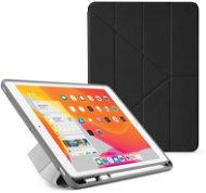 Pipetto Origami Pencil Case tok Apple iPad 10.2" (2019) készülékhez, fekete - Tablet tok