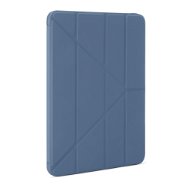 Pipetto Origami TPU puzdro pre Apple iPad Pro 11“ (2021/2020/2018) – námornícky modré - Puzdro na tablet