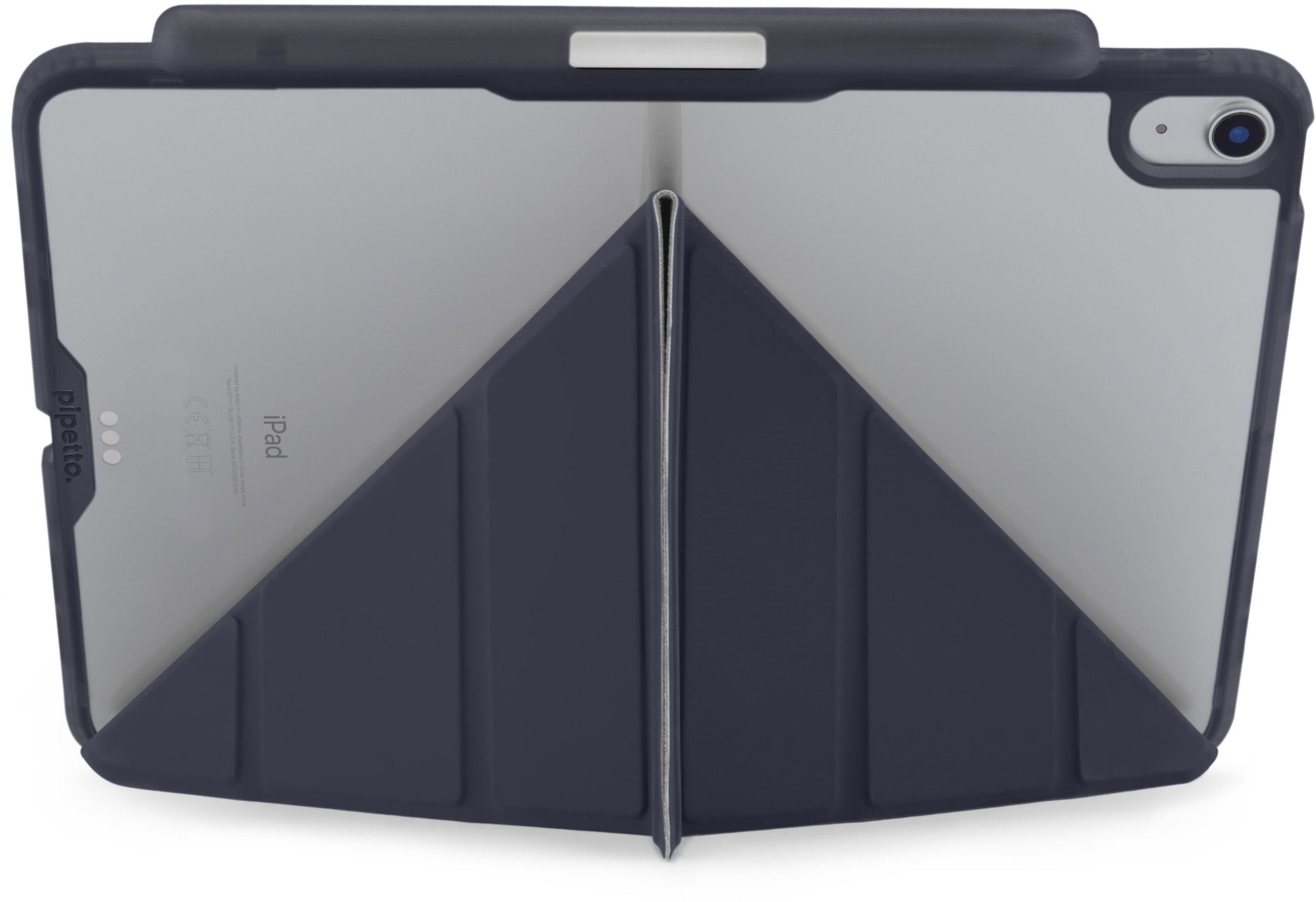 Custodia Origami Per IPad Pro 13 2024 - Cover 5 In 1 Con Alloggiamento Apple Pencil | Bianco - Foto 7