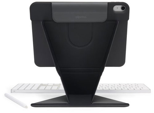 Pipetto Origami No6 Stand Case Black iPad Air 13" (M3,2025/M2,2024) - Tablet Case - Main image