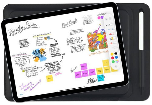 Pipetto Ultra Slim Sleeve Black iPad (up to 11") - Tablet Case - Main image