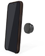 Pipetto Magnetic Leather + Halterung für Apple iPhone 12 Pro Max - braun - Handyhülle