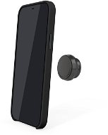 Pipetto Magnetic Leather Case + tartó Apple iPhone 12/12 Pro készülékre - fekete - Mobiltelefon tok