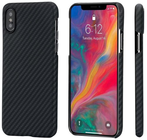 Pitaka Aramid Case Black/Grey iPhone XS/X - Handyhülle - Hauptbild